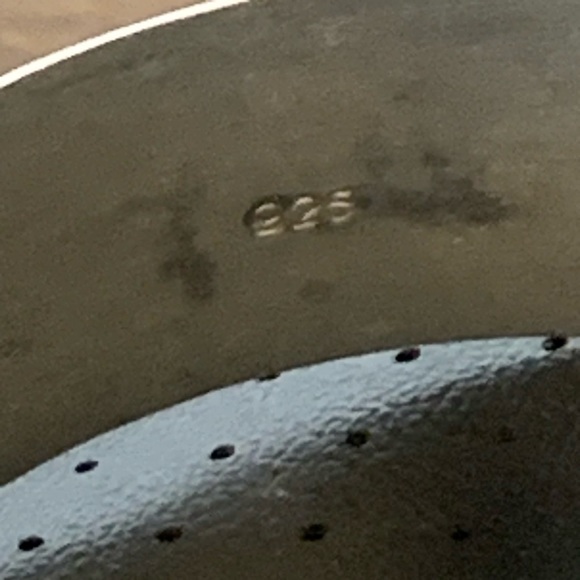 VINTAGE 925 STERLING SILVER BRACELET - Picture 9 of 11